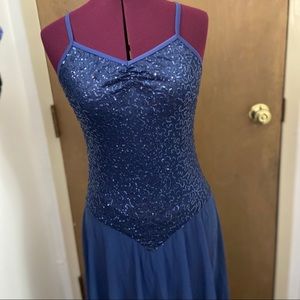42nd Street Blue Dance Costume